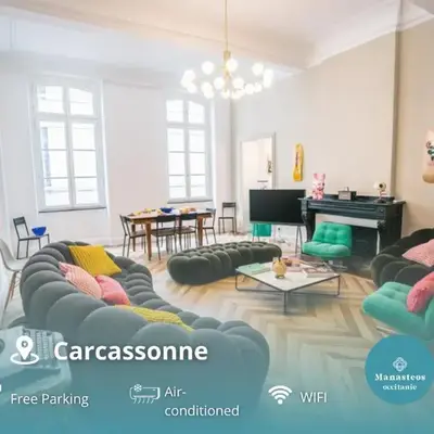 Luxueux-Climatisation-3 chambres-2SDB-Garage -AJ