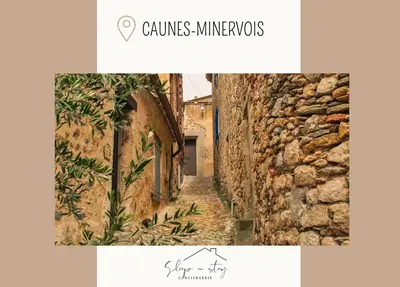 an image of an alley with a stone wall at Apartment Jeanne in Carcassonne