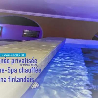 Chambre au Domaine Spa-piscine sauna